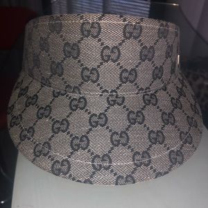 Blue Gucci visor